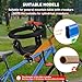 Ercabikker Child Bike Seat - Front Mount, Kids Bike Seat for Adult Bike, Baby Bike Seat Front Mounted, Toddler Bike Seat for Children 1~5 Years