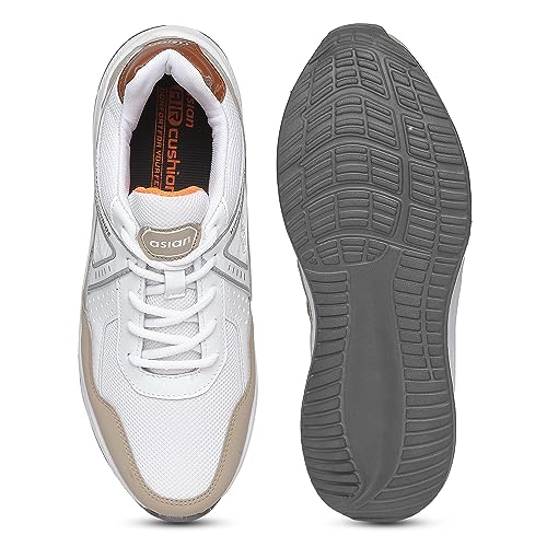 Image of ASIAN Men's Turbo-13 Sports Running Shoes with Mesh Upper Lightweight Eva Sole Casual Sneaker Shoes for Men's & Boy's