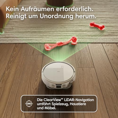 iRobot Roomba® Plus 515 Combo Roboter + AutoWash™ Dock, 22Kpa, Multifunktions‑Dock, Wäscht und trocknet die Wischpads bei heißer Temperatur… – Ansicht 6