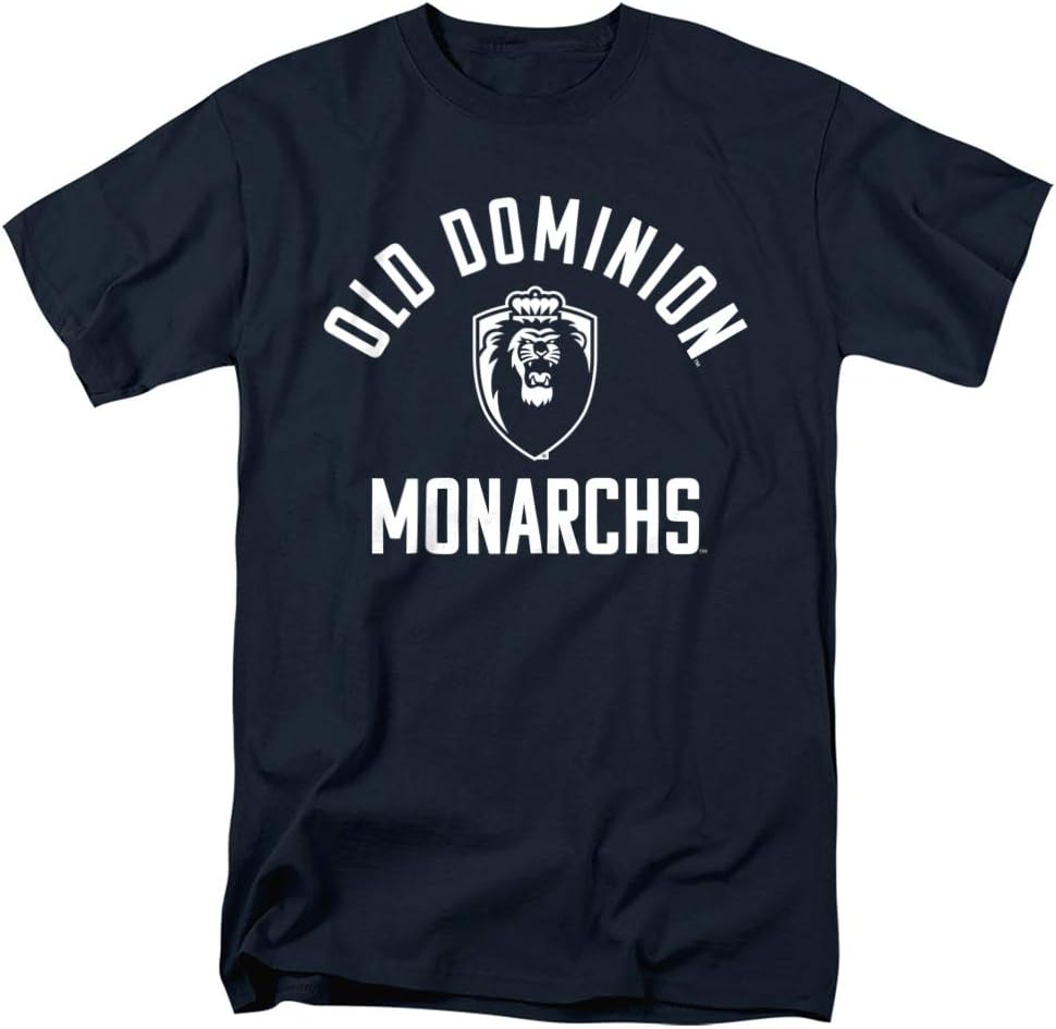 Old Dominion University Official One Color Monarchs Logo Unisex Adult T Shirt