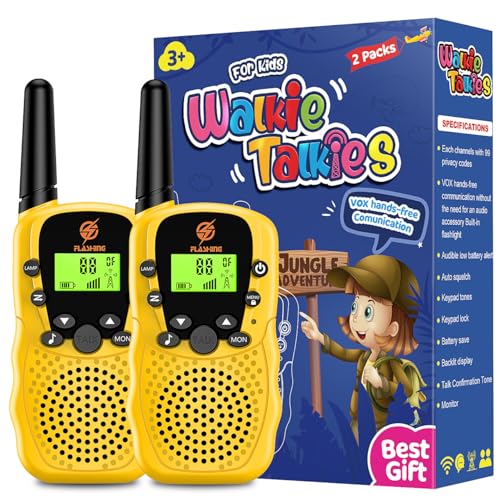 Tesoyzii Walky Talky Niños, Juguetes Niños 3-12 Años walkie-Talkie Regalos para Niñas de 8 9 10 años Juguetes Niños 3-12 Años Mas Vendidos Regalos para Niñas de 3-12 Años