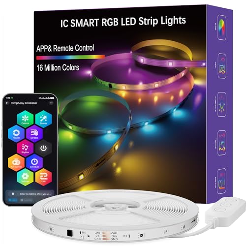 TFZBA Smart IC RGB LED Strip Lights