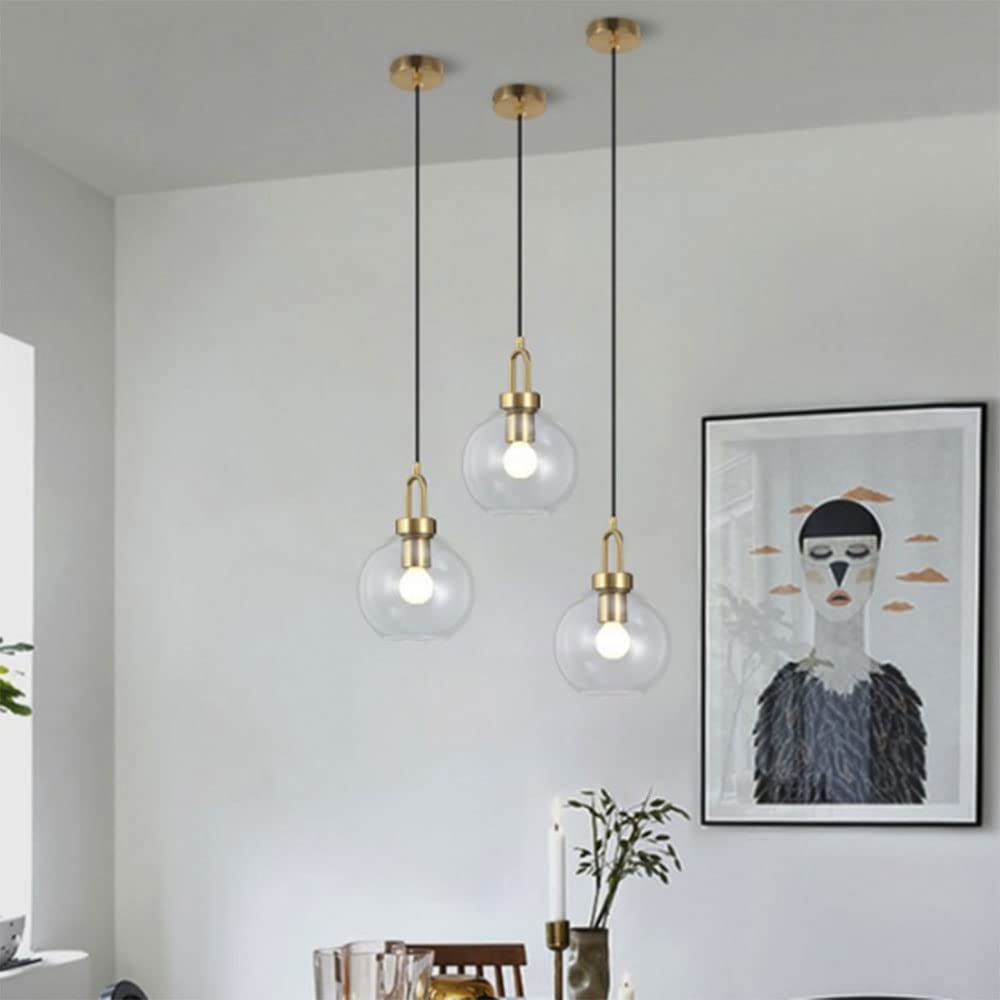 MOCHAMIK Lampy wiszą z pojedynczą głowicą Sufitowe lampy wiszą Oświetlenie do jadalni z białym szklanym abażurem, przejście Balkon Bar Żyrandol Oprawa restauracyjna Dzień pamięci