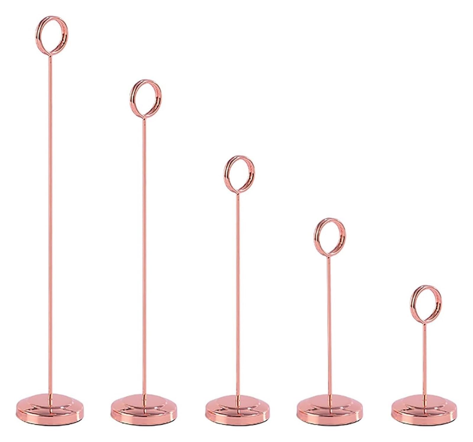 Klips do etykiet, Klipsy do uchwytów na znaki, 5 szt., trwałe i wielokrotnego użytku(Pink,51x300MM)