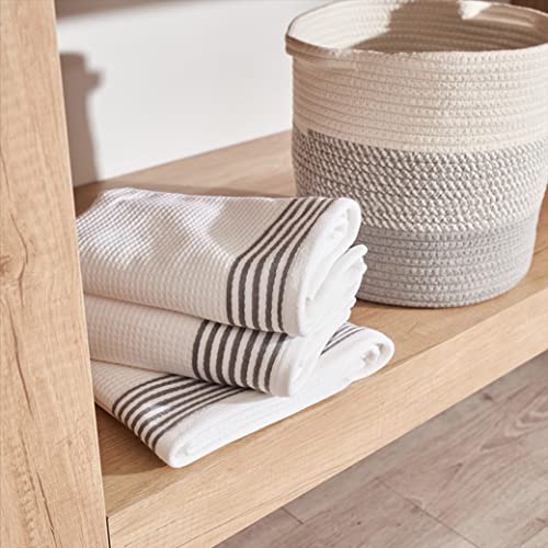 La Mallorquina Toalla Nido de Abeja - Waffle (Toalla Lavabo - 50x100cm - Blanco) Cover