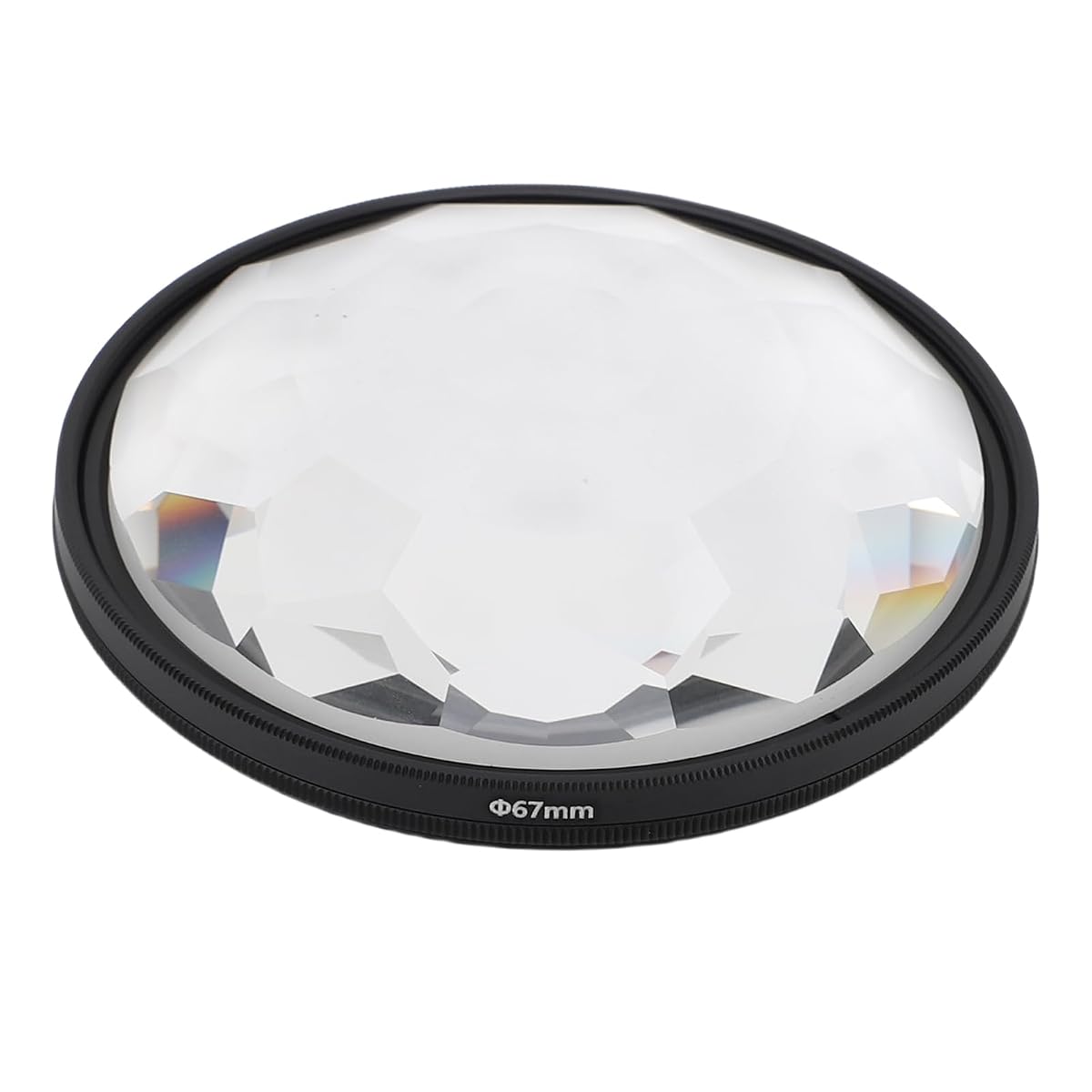 Filtr Kalejdoskopu Kamery, Efekty Soczewki Kalejdoskopu Szklanego Pryzmatu, 35-85 Mm Zalecane Ogniskowe, Akcesoria do Filtru Efektów Specjalnych dla Aparatów Cyfrowych i (67MM)