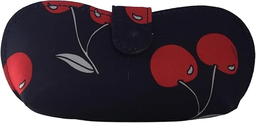 STYLE BITE Floral Sunglasses Case for Women | Handmade Fabric Eyeglass Holder with Magnetic Closure | Stylish Spectacle Bo...