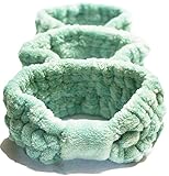 Facial Spa Headband for Makeup and Washing Face Microfiber Elastic Head Wrap Comfort to Skincare...