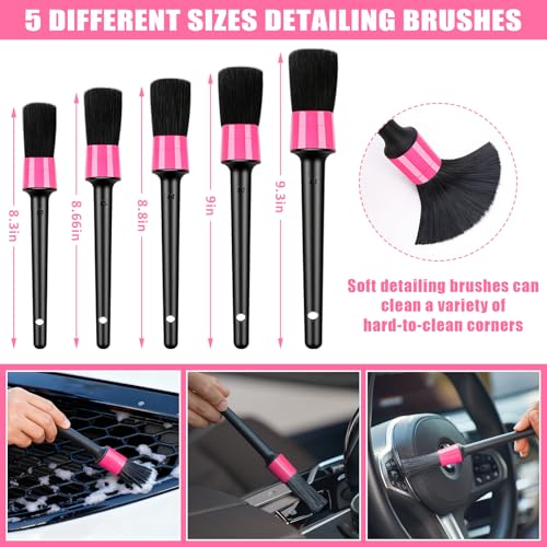 Kit nettoyage voiture complet avec plumeau et serviettes pour finitions impeccables - 5