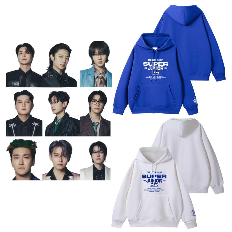 Amazon.co.jp: Super Junior 25 周年 パーカー 応援服 スーパー