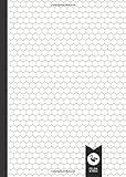  Hexagonal Graph Paper A4: Notebook  Exercise Book with Hexagonal Grid for Easy Drawing of Organic Chemistry Structures  110 Pages - 55 Sheets  DIN A4 Format