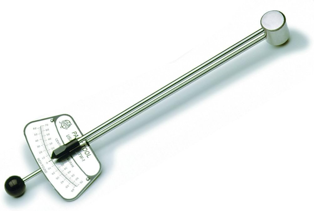 Park Tool TW-1 Torque Wrench (1/4- Inch Drive, 0-60 inch Lbs)