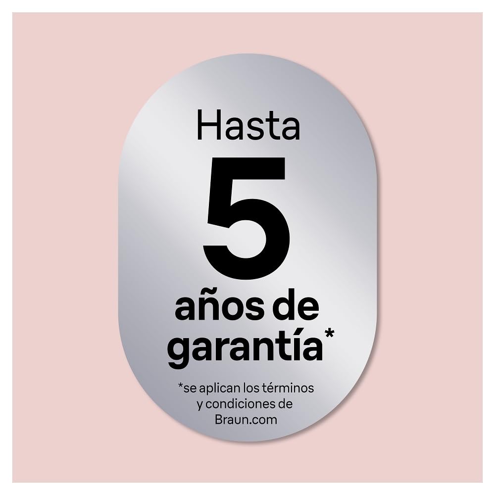 Braun Depiladora Eléctrica Mujer Silk-épil 7, Depiladora Corporal con Cabezal Ancho para Una Eliminación del Vello Fácil Y Capuchón con Rodillo de Masaje, Resistente al Agua, 7-011, Blanca/Plateada