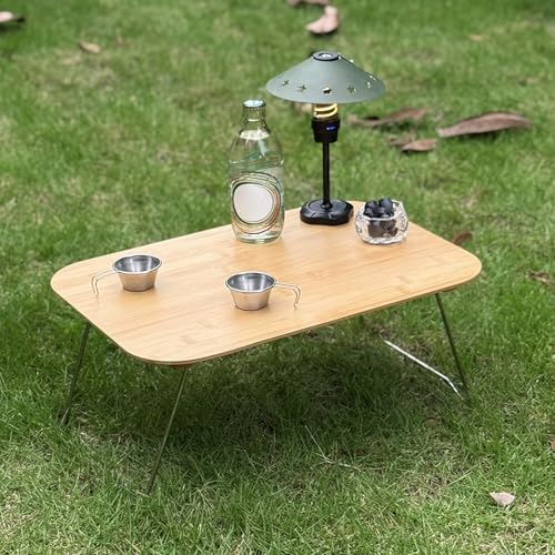 Table de camping pliante Generico - Bureau compact multi-usage pour maison et pique-nique - 4