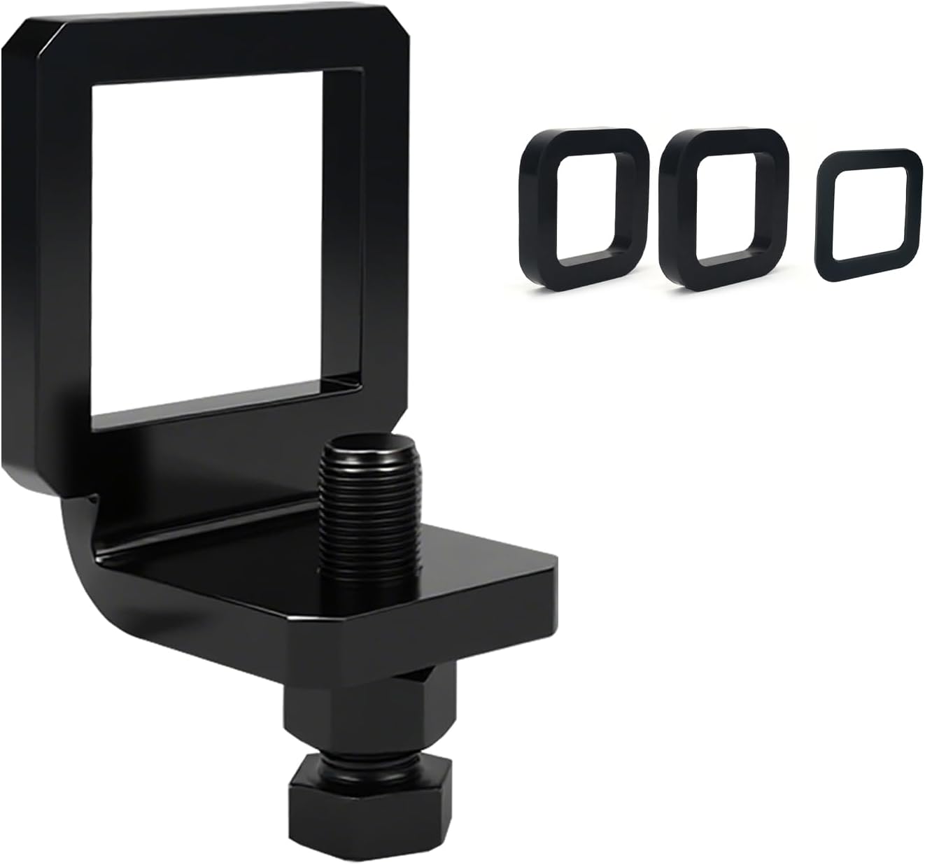 2.5 Inch Hitch Clamp with 3 Silence Pads, Anti Rattle Device for 2.5" Trailer Hitch, Heavy Duty Stabilizer Tightener