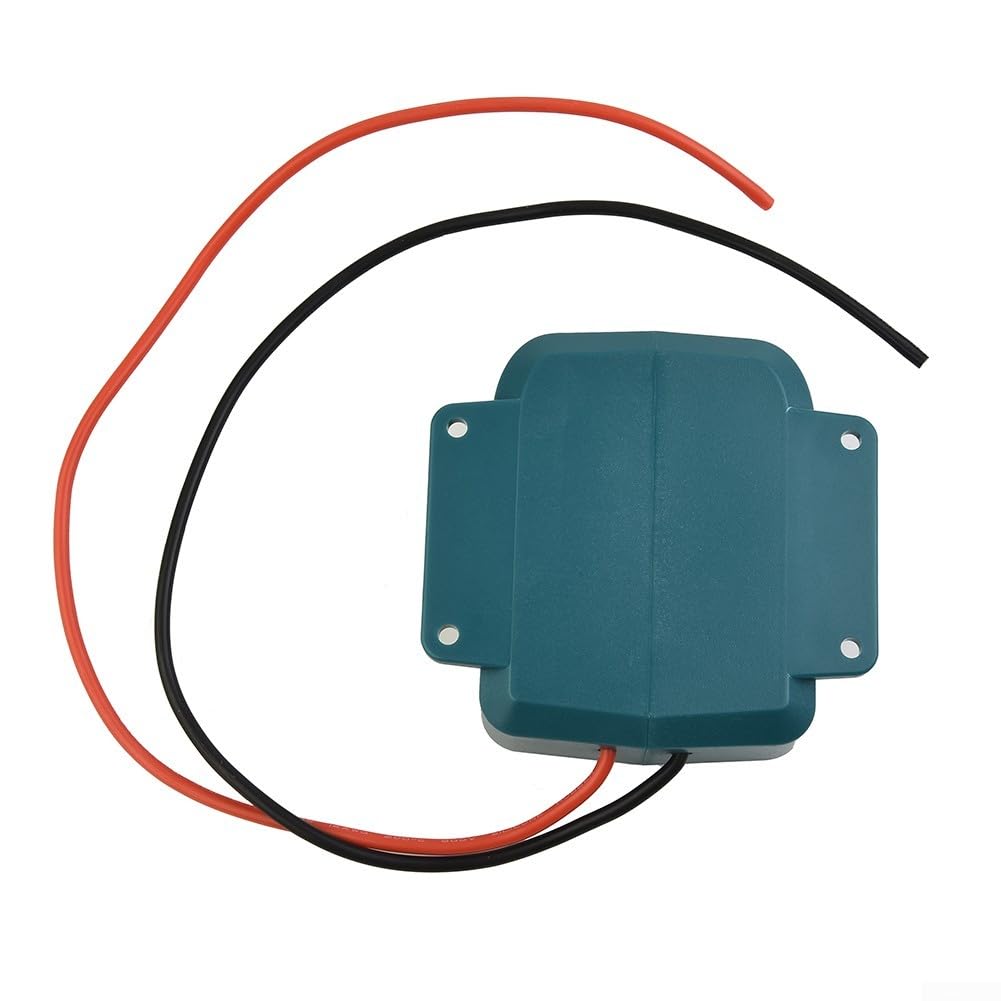 1 adattatore per batterie agli ioni di litio da 18 V, connettore per montaggio di alimentazione con cavi 14AWG da 15", compatibile con modelli BL1830, BL1840, BL1850, BL1860,