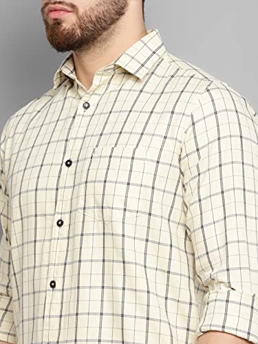 Image of Allen Cooper Checks Shirts for Men - 100% Cotton Comfort Fit Casual and Formal Shirt - Breathable, Soft, Classic Style (Multiple Colors)