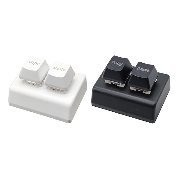 Generic Copy and Paste 2 Key Keyboard Red Switches USB Mini 2 Key Keypad for Drawing White |Computers/Tablets & Networking | Keyboards, Mice & Pointers | Keyboards & Keypads