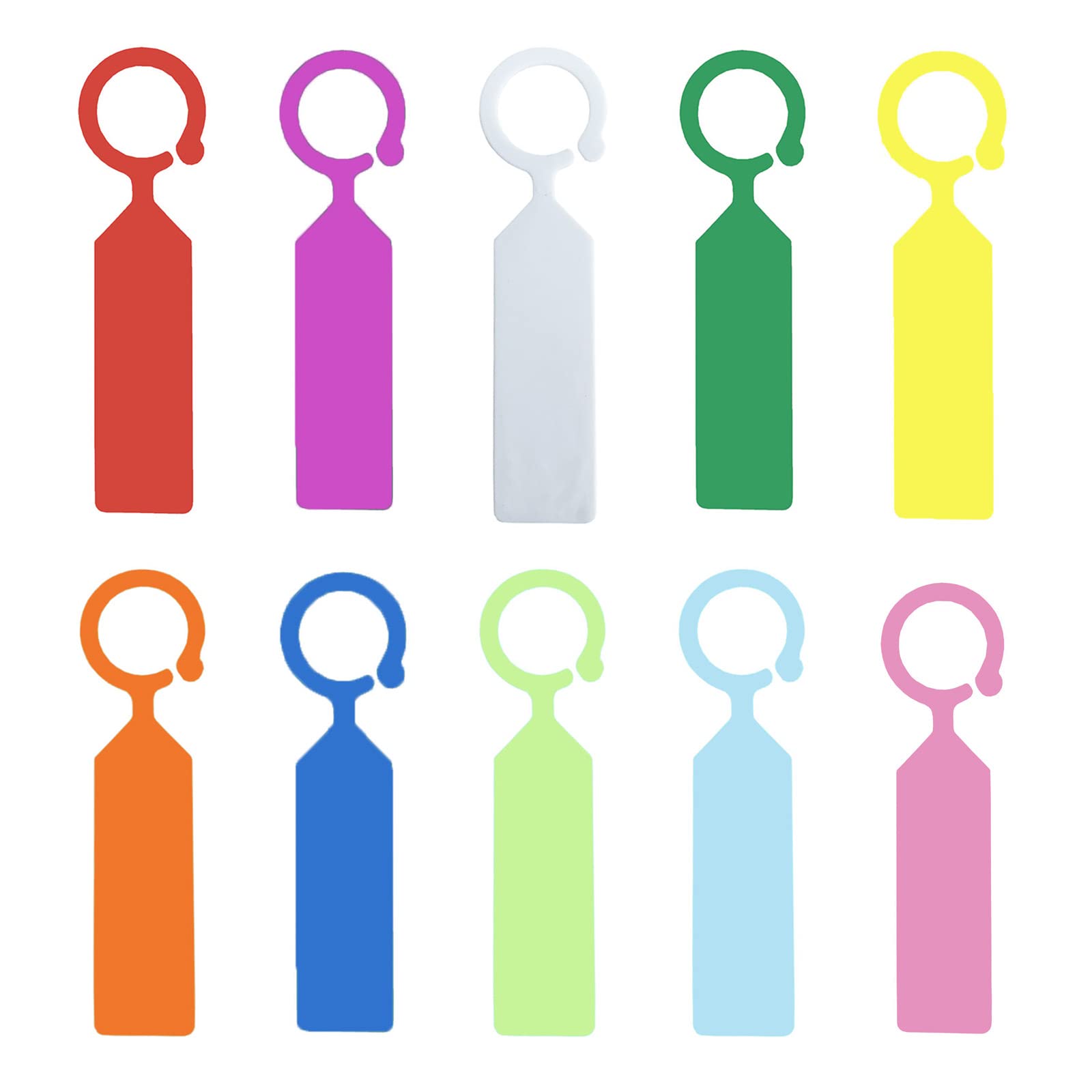 Buachois 100 Pcs Étiquettes De Plantes, 5x2.5cm Fleur Plante