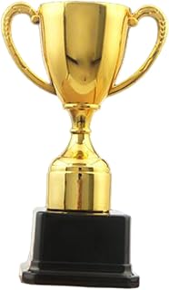 rockible Award Trophy Prop Decor Stable Adults Trophy Cup Gold Trophy for Competition, Event Award Ceremony Theme Party Celebrations
