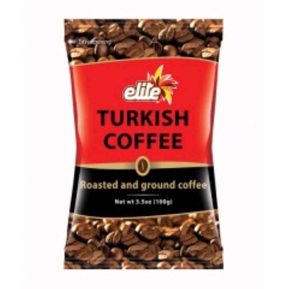 Elite Ground Black Turkish Coffee KOSHER Israel Tasty 100gr