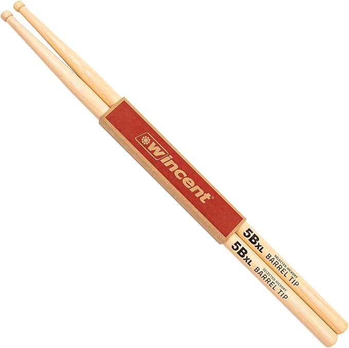 Baquetas 5B extra largas de Hickory (par) miniatura 4