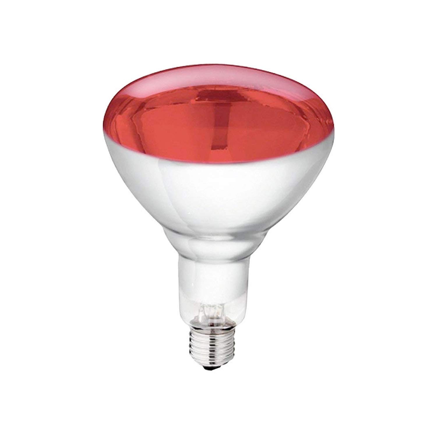 Ampoule infrarouge - 250 W 230-250 V (E27) - Émission de chaleur - Lumière rouge - pour poêle à infrarouge