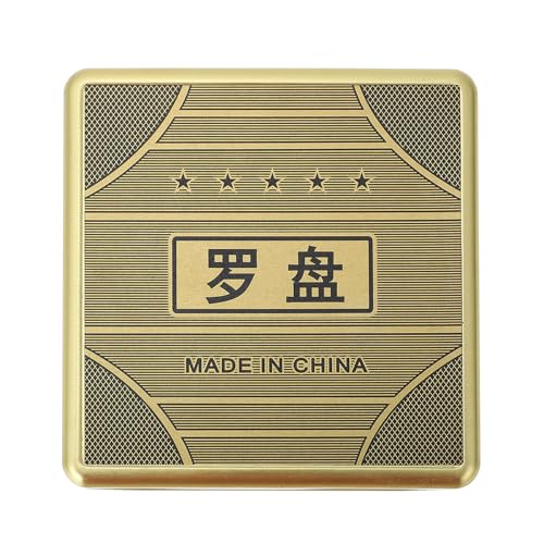 Brújula Feng Shui Zerodeko 12cm Aleación Precisa miniatura 1