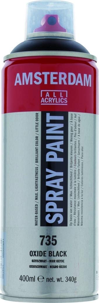 Amsterdam Acrylic Spray Paint 400ml - Oxide Black