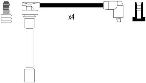Genuine Cambiare Ignition Cable Kit - Part Number VE522479