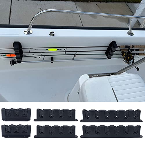 Support de canne à pêche horizontal pour garage anti rayures - 3