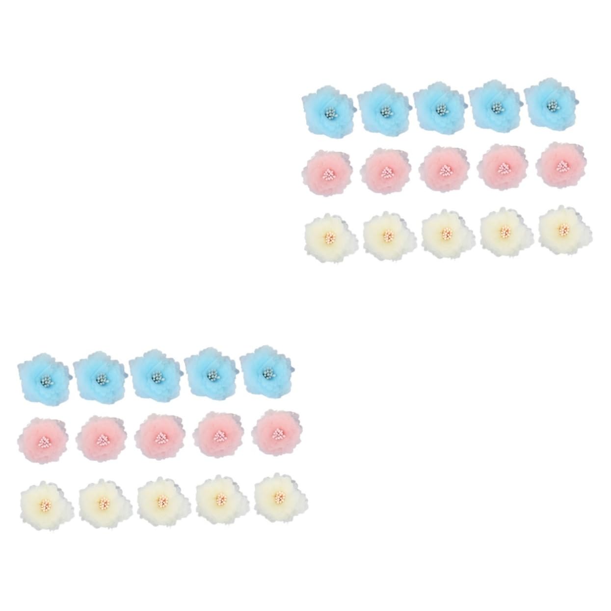 Accessoires floral bleu rose pour customiser vos vêtements avec 30 tissus créatifs