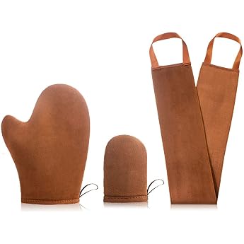 Selbstbr uner Handschuh 3er-Pack   Hochwertiger Handschuh Selbstbr uner mit innovativer R ckenapplikator-Technologie. Perfekter Br unungshandschuh f r streifenfreie professionelle Br unungsergebnisse
