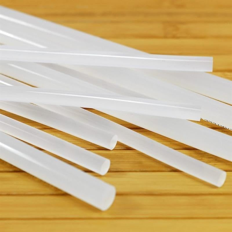 WellHise Şeffaf Sıcak Silikon Çubuğu Standart Kalın 11mm x 21.5cm – 10'lu Paket Çubuk Silikon