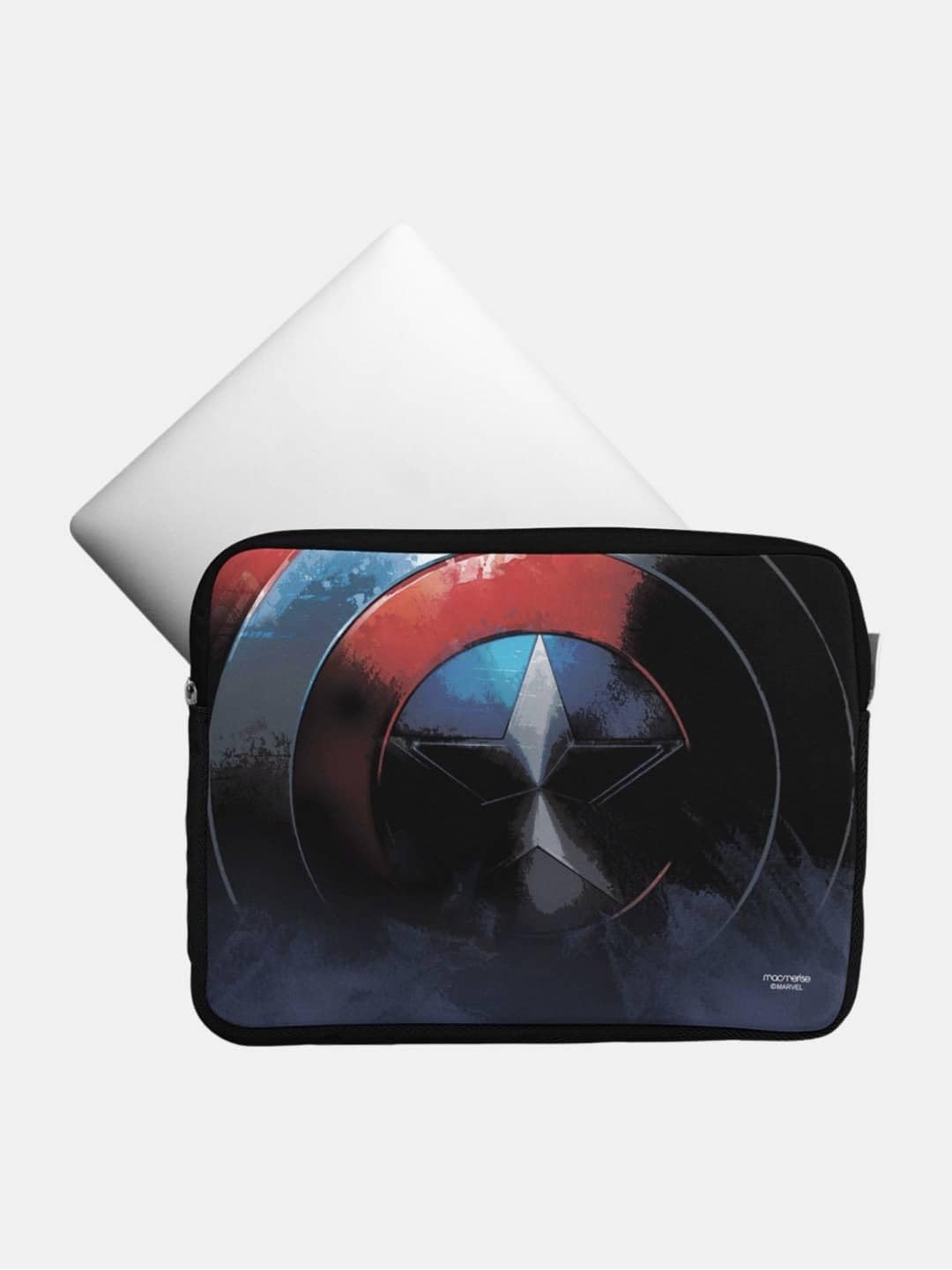 Macmerise Grunge Cap Shield Laptop Sleeve Case Cover Pouch, Laptop Sleeve Without Handle Fit Upto 13 inches Laptops, Padded, Waterproof & Dust-Proof, Laptop Cover for Men & Women (B0CNXMDSK4) Amazon Price History, Amazon Price Tracker