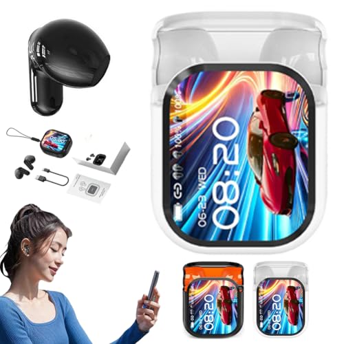 NE20 Earbuds, 2026 New 6.0 Pro NE20 AI Translation Earbuds in Real Time,NE20 Bluetooth 5.4 LED Display High Fidelity Waterproof Wireless Earphones, 48DB Intelligent Noise Reduction, HD Stereo Sound