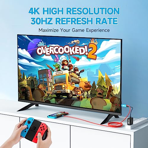 Jingdu JDHD20240316007 Upgraded Usb C To Hdmi Cable Compatible With Nintendo Switch Ns/Oled thumb #8