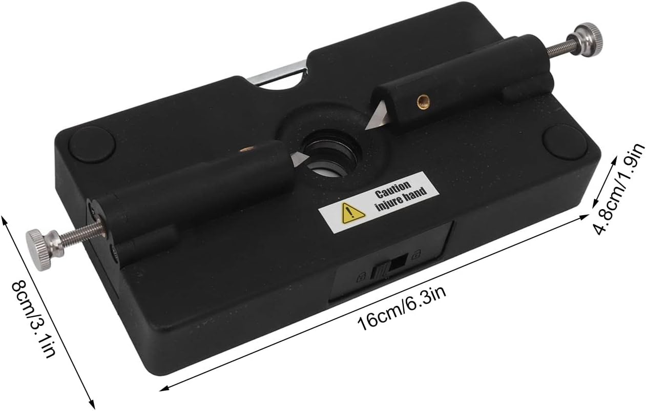 ABS Dowel Maker and Drilling Jig - Easy to Use Round Rod Wood Sticks Cutter, Center Pointer for Woodworkers