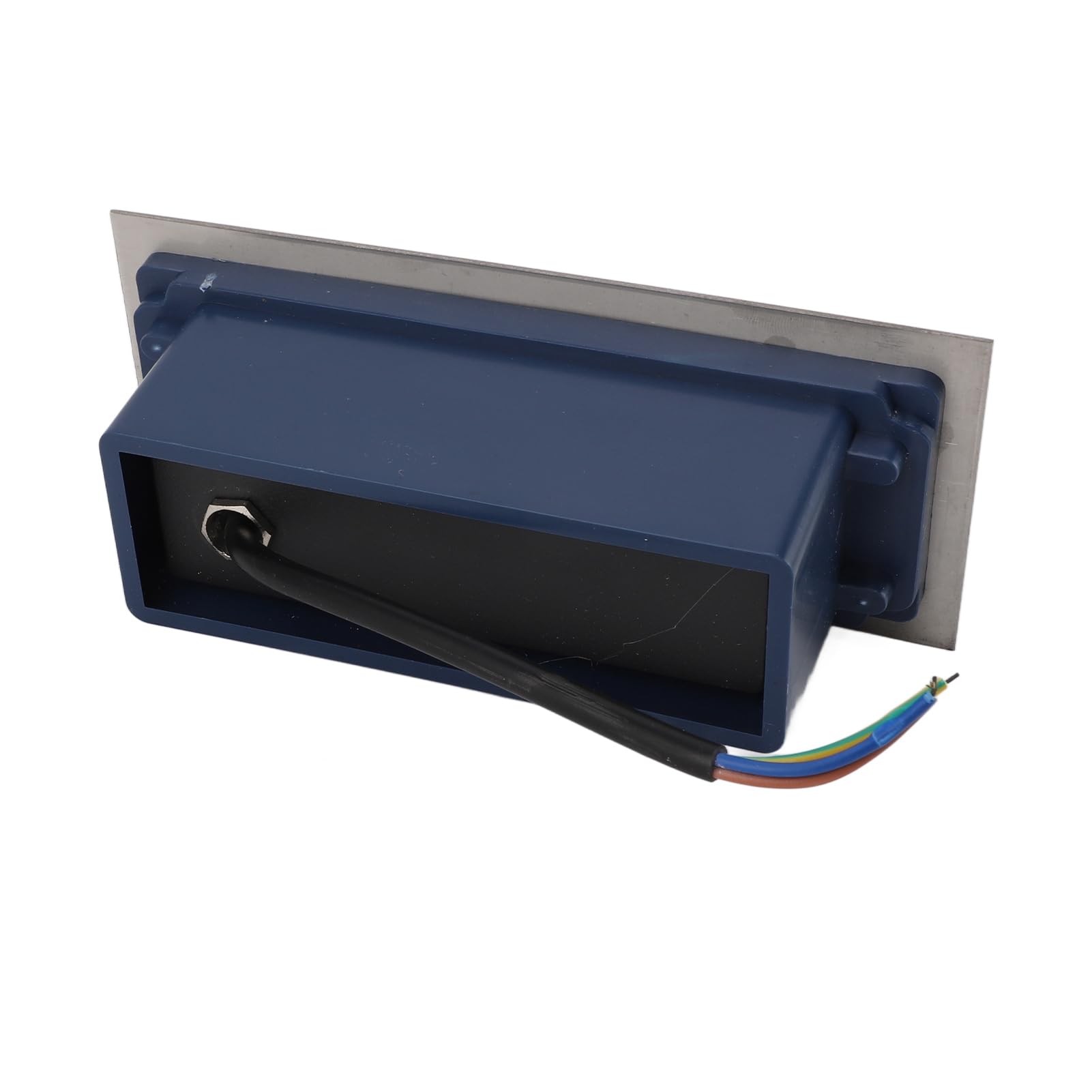 Luz de paso LED Luz de pared de escalera integrada de aleación de aluminio impermeable para interiores y exteriores Iluminación brillante blanca cálida de 3000 K para escaleras,