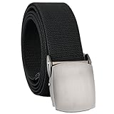 Schnalle abnehmbar - der Gürtel ist 130 cm lang, kann aber bei Bedarf problemlos gekürzt werden.Entfernen Sie einfach die Schnalle und kürzen Sie den Gürtel dann auf Ihre Größe.