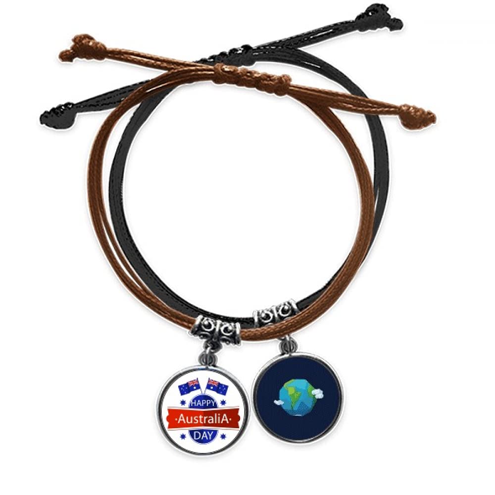 Pulsera de Australia cadena de mano de cuero como regalo especial 3