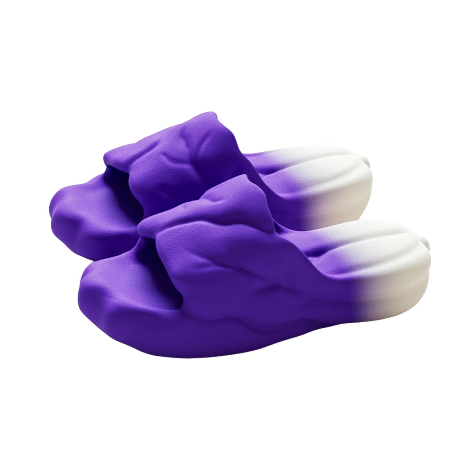 Ciabatte Uomo Donna Estive Pantofole di Cavolo per Le Donne in Estate Casa Interna Eva Fondo Morbido Antiscivolo Coppia Sandali-violetta-42 43