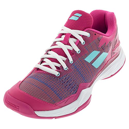Babolat Women's Jet Mach I All Court Tennis Shoes, Purple/Blue Pastel