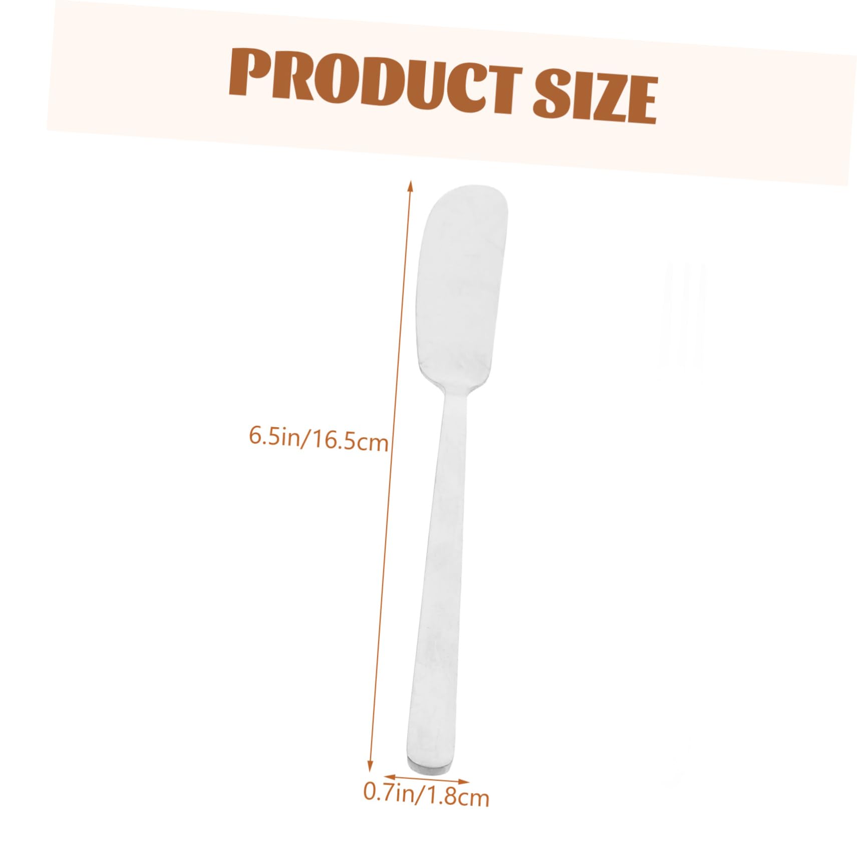 PRETYZOOM 1 Set Baking Tool Set Small Serving Cheese Fork Spoon Serving Utensils Charcuterie Boards Accessories Small Butter Household Cheese Fork Kitchen Gadgets Silver Stainless Steel