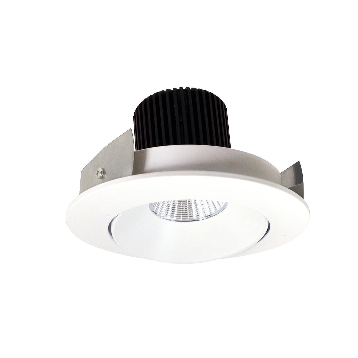Nora Lighting NIO-4RC30XMPW/10 Nora Lighting NIO-4RC30X/10 Iolite 4" LED Adjustable Recessed Trim - 3000K - 1000 Lumens - Cone Reflector