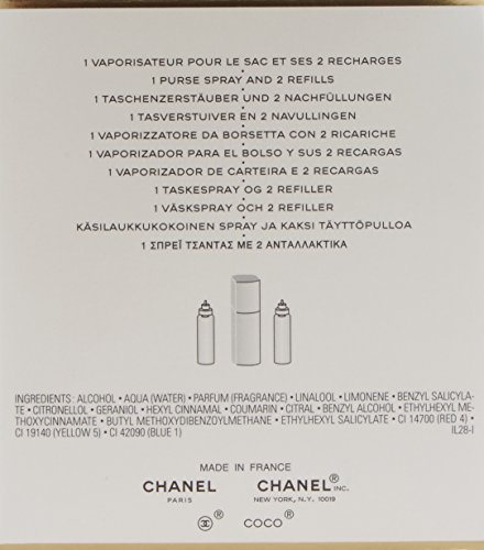 Chanel perfume set luxury