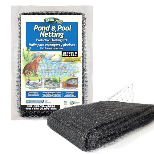 Dalen Pond & Pool Netting – Outdoor Water Garden Cover – Protective Mesh for Fish & Aqua Life -...