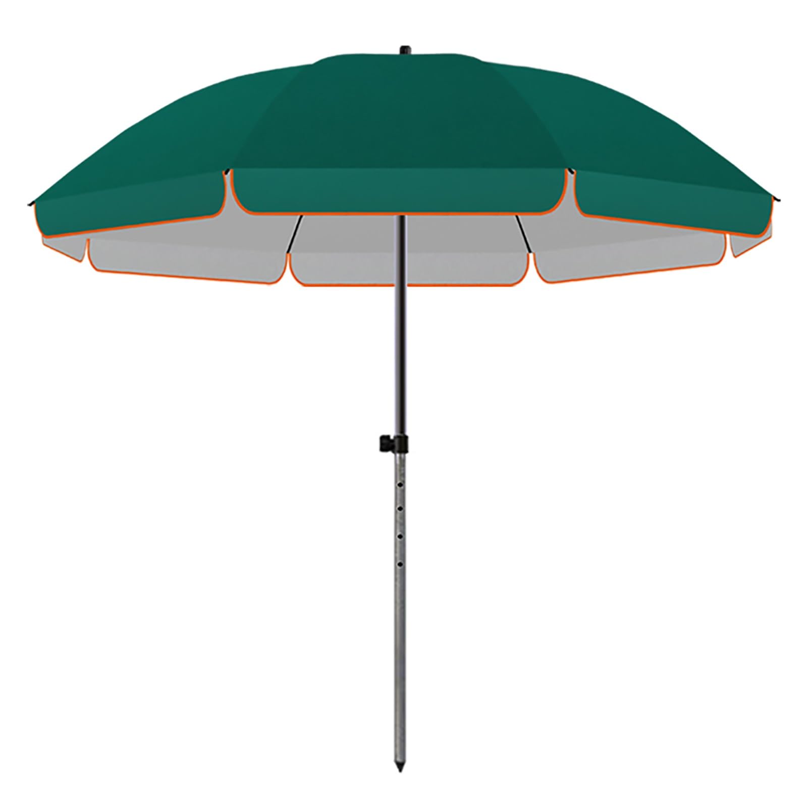 Zewnętrzny parasol tarasowy, ochrona przed promieniowaniem UV, okrągły parasol przeciwsłoneczny na basen, wiatroszczelny parasol plażowy z regulacją wysokości