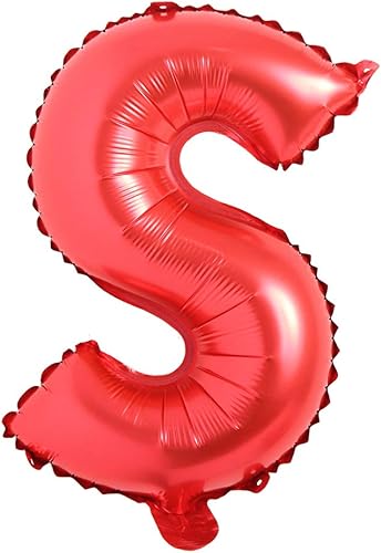 Miniatura 8 de Globos de aluminio con letras del alfabeto rojo de 16 pulgadas, globos de aluminio para colgar, para decoración de bodas, fiestas de cumpleaños,