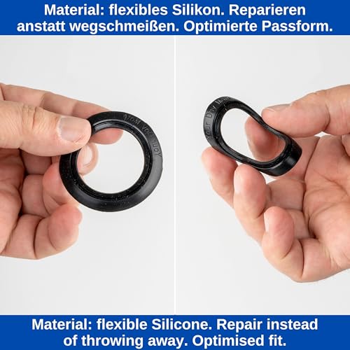 Replacement Plug Seal, 2 Pieces, Compatible with Blanco InFino 121710 and 121711 Plugs, Outer 52 mm, Inner 34 mm - Image 3